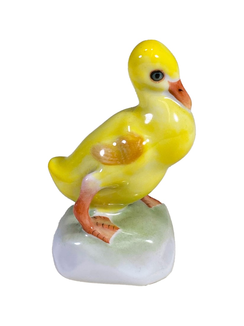 Herend Yellow Duck Porcelain Figurine (1 of 3)