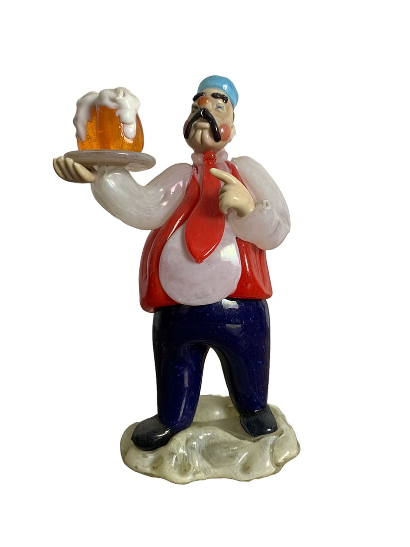 Zelezny Brod, Czech Glass Statue by Jaroslav Brychta: Zelezny Brod, Czech Glass Statue by Jaroslav Brychta. 8 x 4 x 3 in.Local Pick up call one day before to make an appointment. TO SHIP THIS ITEM IN USA OR INTERNATIONAL, PLEASE CONTACT THE SHIPPERS : 1)