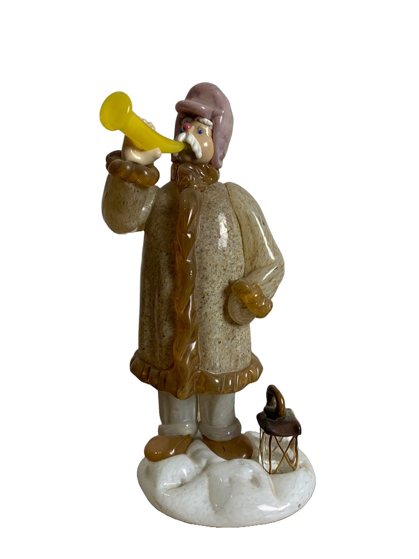 Zelezny Brod, Czech Glass Statue by Jaroslav Brychta: Zelezny Brod, Czech Glass Statue by Jaroslav Brychta. 8 x 3 1/2 x 2 3/4 in.Local Pick up call one day before to make an appointment. TO SHIP THIS ITEM IN USA OR INTERNATIONAL, PLEASE CONTACT THE SHIPP