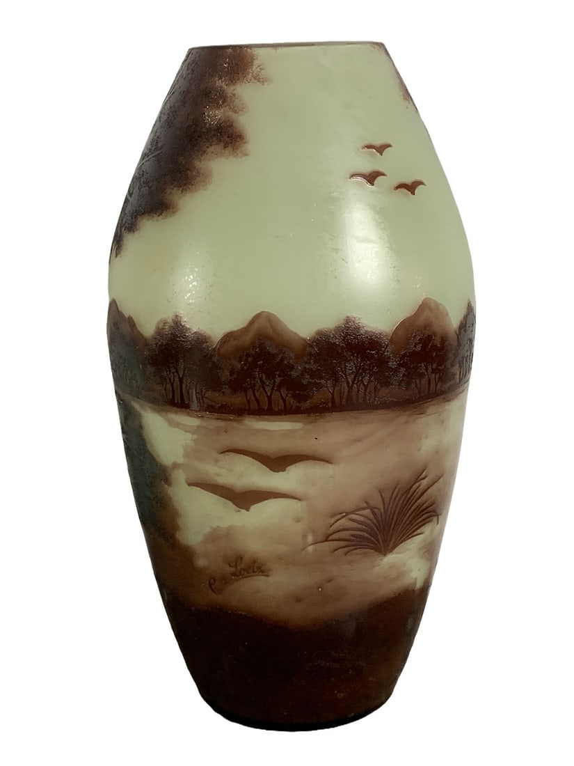 Antique Loetz Cameo Glass Vase (1 of 6)