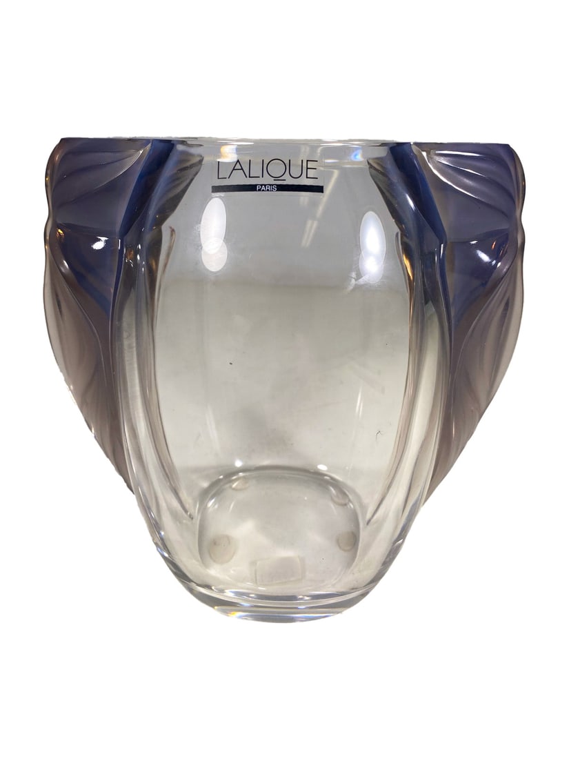 Lalique, Paris Clematites Crystal Vase (1 of 6)