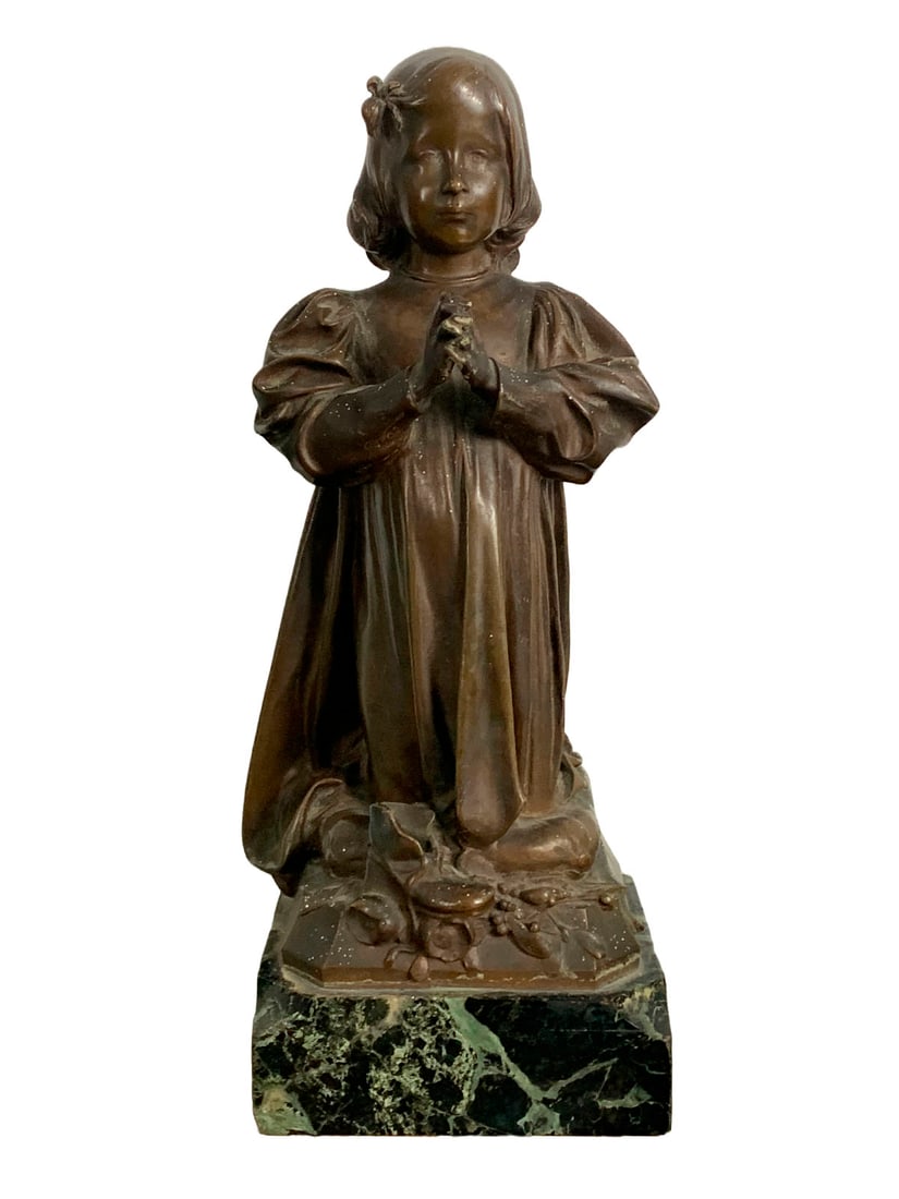 Paul Ch. A. AUBAN (1869-1945) French Bronze Sculpture (1 of 6)