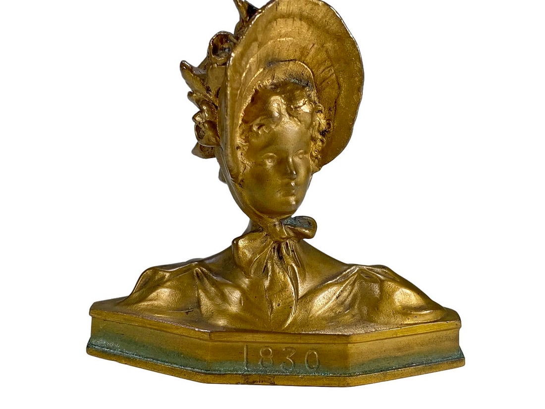 Franz Gruber (Austrian, 1878-1945) Bronze Bust (1 of 6)