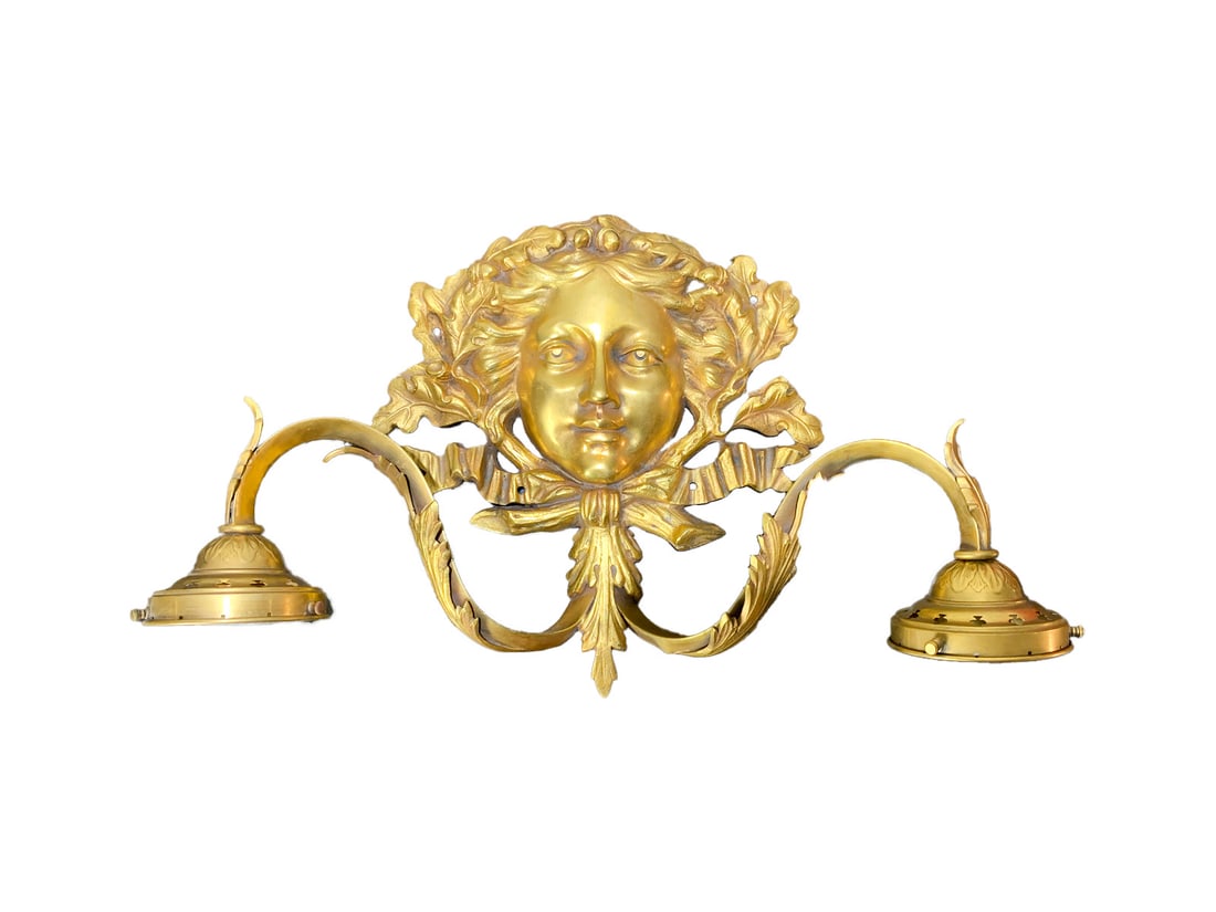 Antique French Gilt Bronze Wall Sconce (1 of 5)