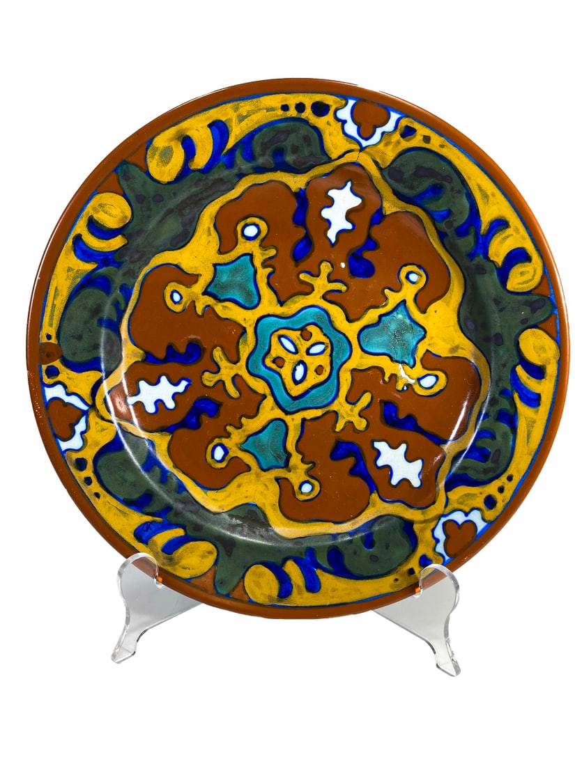 Rhodian Gouda Holland Pottery Plate (1 of 4)