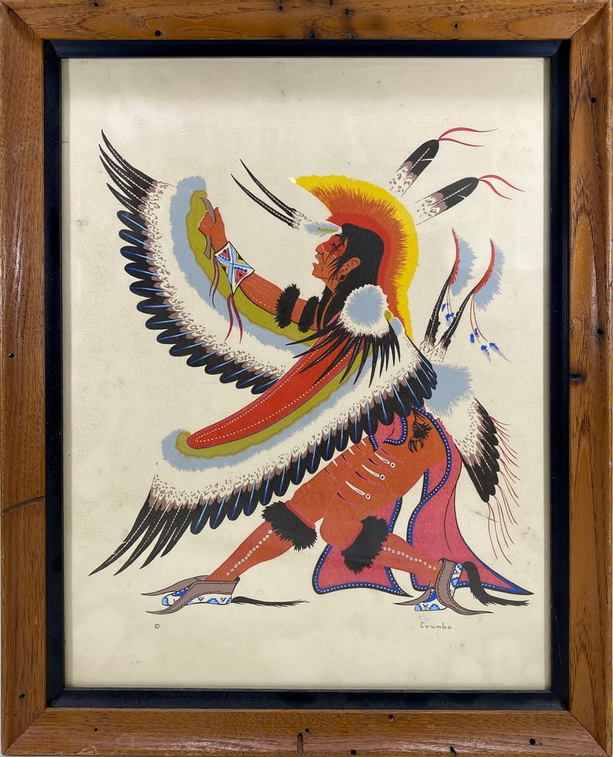 Woody CRUMBO (1912-1989) Native Serigraph (1 of 6)
