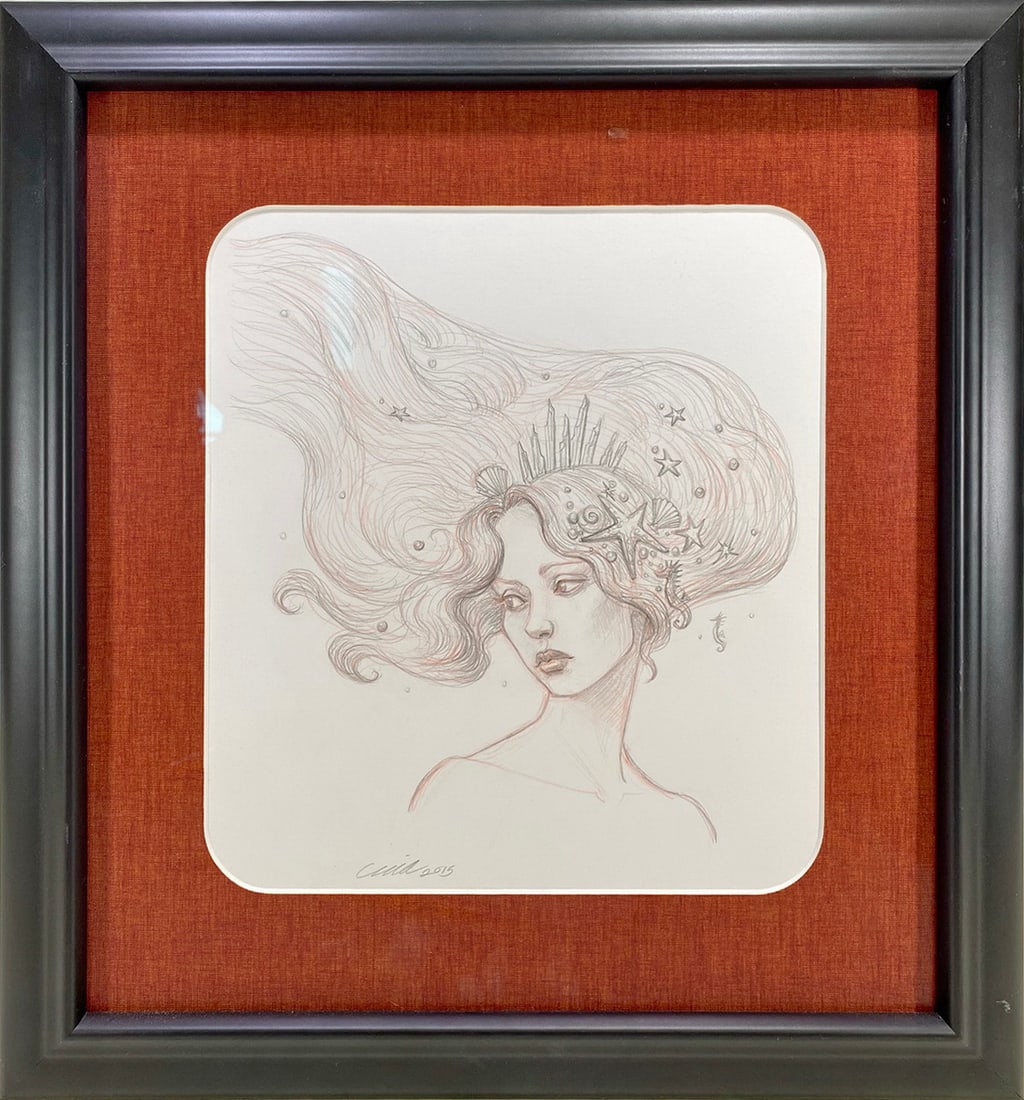 Caia KOOPMAN (1968) American Pencil Drawing (1 of 4)