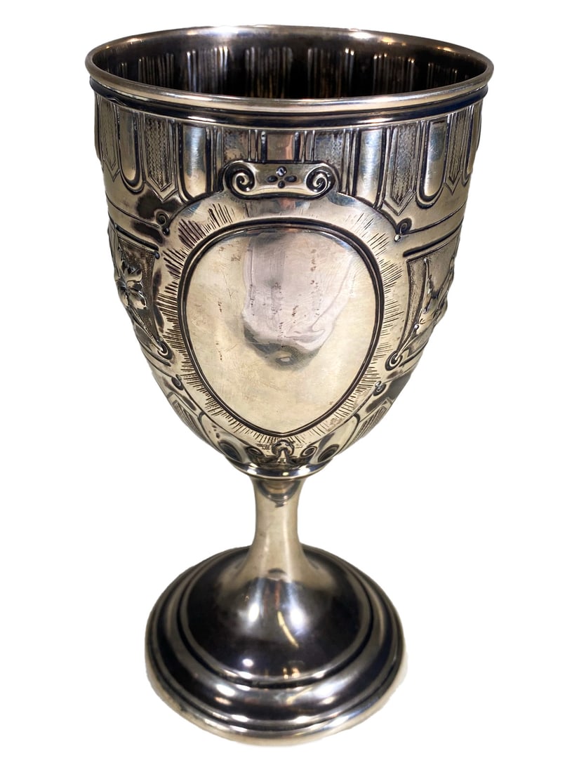 Antique Silver Religious Chalice (1 of 8)
