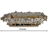 Antique Large Silverplated Jardiniere