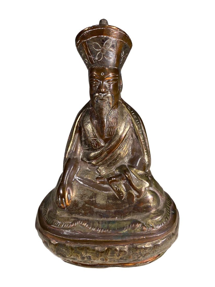 Vintage Chinese Metal Buddha Statue (1 of 5)