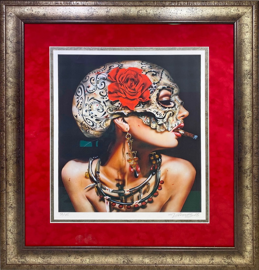 Brian Viveros Giclee on Canvas Limited Edition 58/75 (1 of 7)