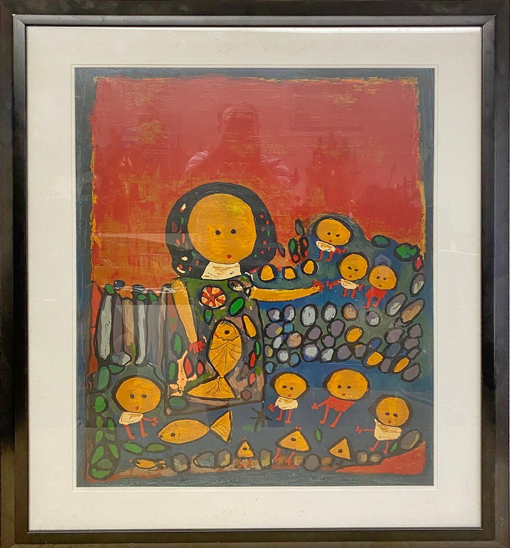 Giovanni Vetere (1940) Italian Serigraph (1 of 5)