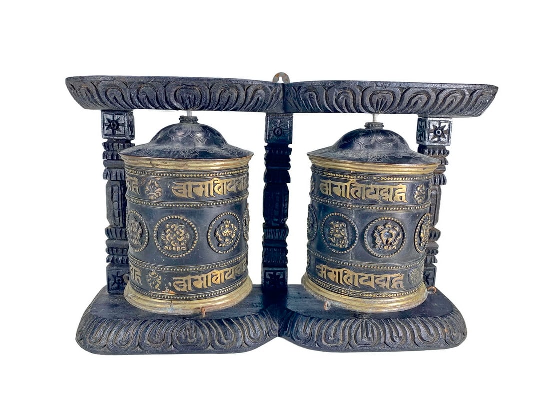Tibetan Buddha Prayer Wheels (1 of 6)