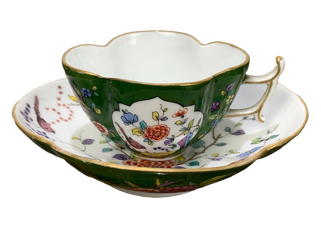 Antique Meissen Porcelain Teacup (1 of 8)