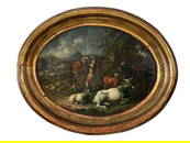 Johan Melchior ROOS (1659-1731) German Oil on Canvas