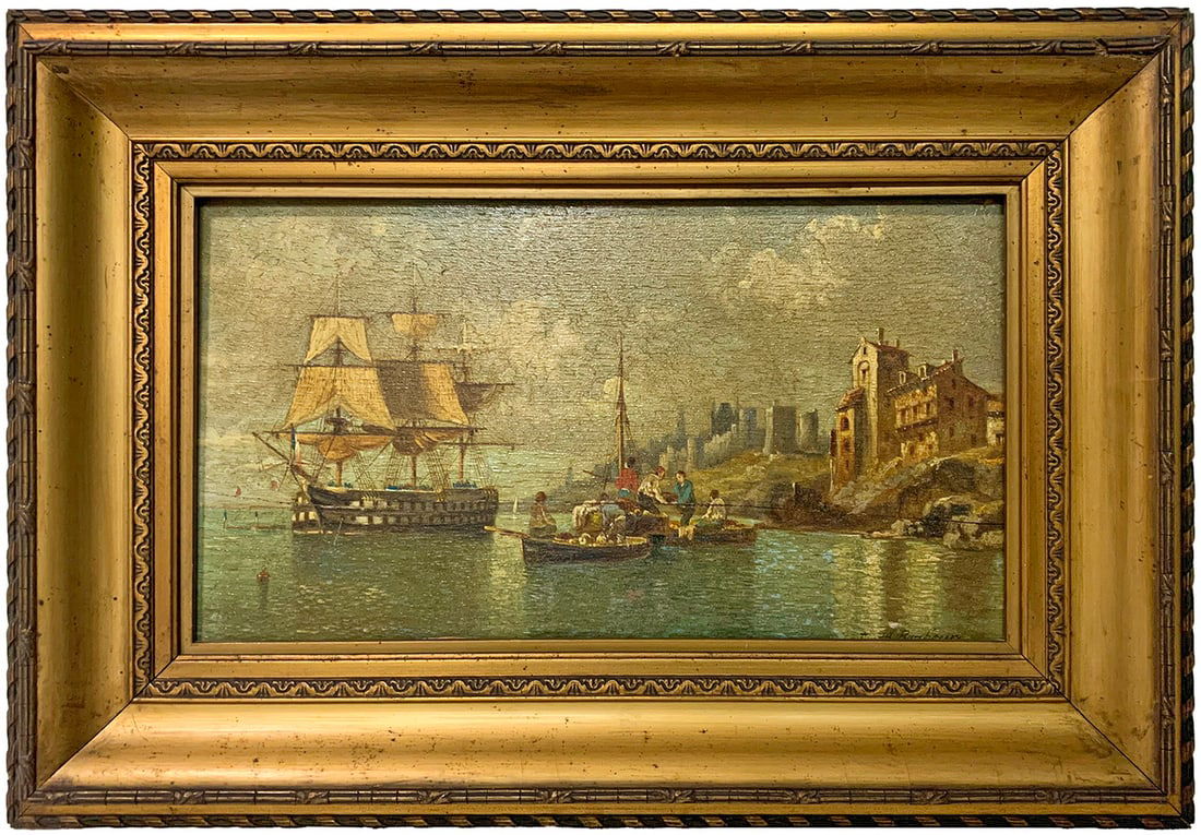 Ferdinand BONHEUR (1817-1887) French Oil on Wood (1 of 5)