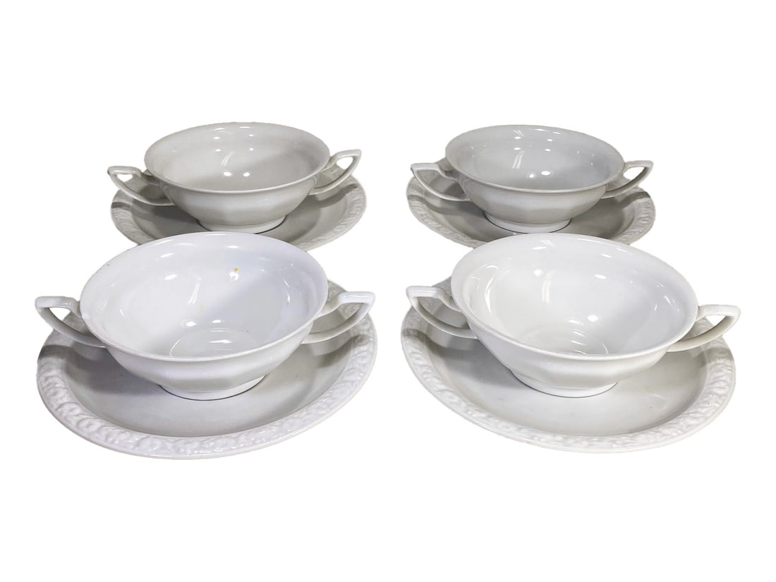 Rosenthal Maria Set of 4 Cups & Saucers, Germany (1 of 5)