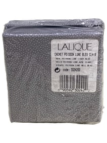 Lalique Poisson Lune Bleu Clair Crystal Fig