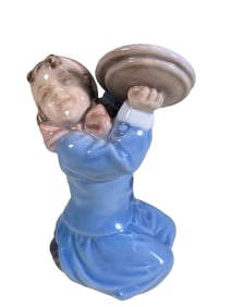 Royal Copenhagen Girl with Cymbals Porcelain Fig
