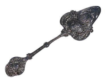 Antique German 800 Silver Pastry Server