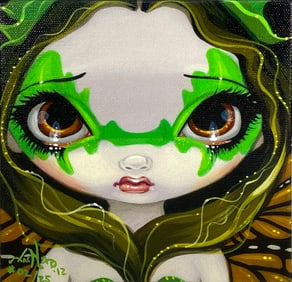 Jasmine Becket Griffith, Faces of Fairy Giclee on Canvas