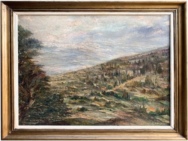 Antique Latin American Oil on Canvas, signed