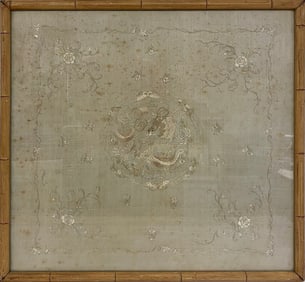 Antique Chinese Embroidery on Silk