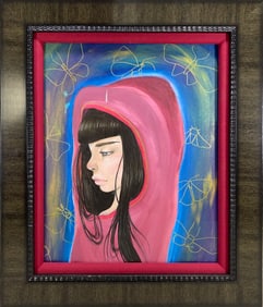 Candace Mc Kay Acrylic & Pencil Painting