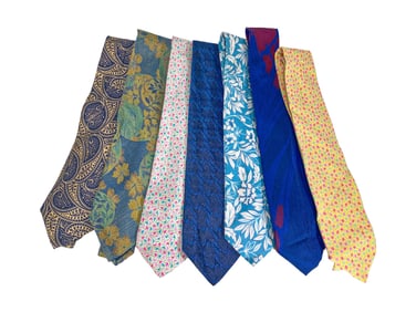 7 Fendi Silk Ties