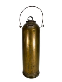 Antique Brass Extinguisher