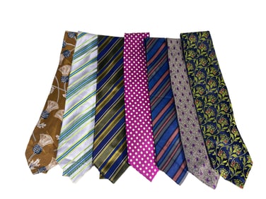3 Boss. 2 Givenchy, 1 Lavine & 1 Neiman Marcus Ties