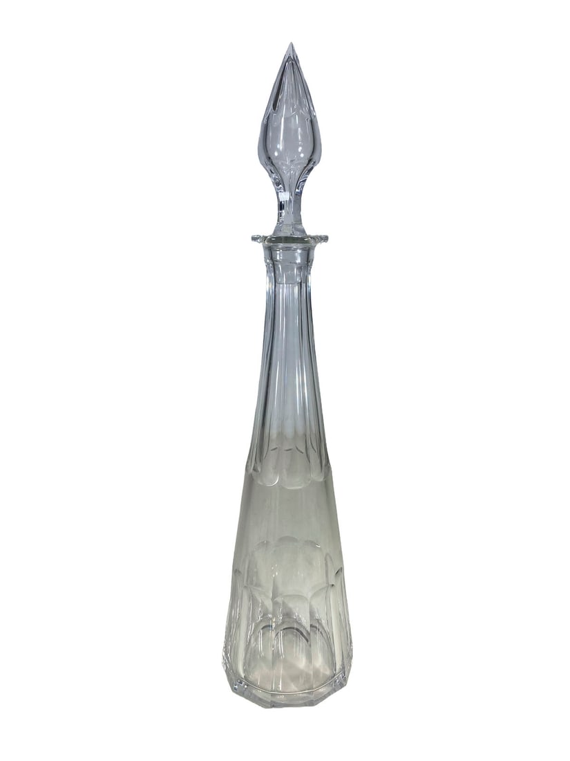 Vintage Large Signed Crystal Decanter (1 of 7)
