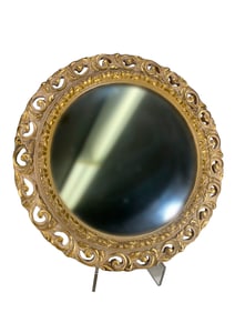 Vintage Gilt Wood Wall Mirror
