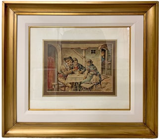 Probably Angelo V. COURTEN (1848-1925) Watercolour Painting