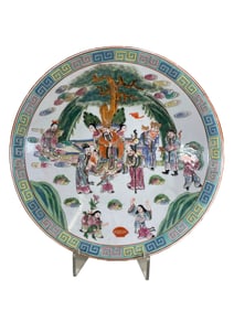 Vintage Chinese Porcelain Plate
