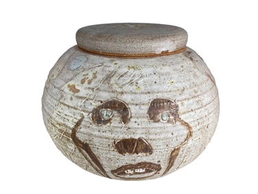 HTE Oriental Studio Pottery Jar