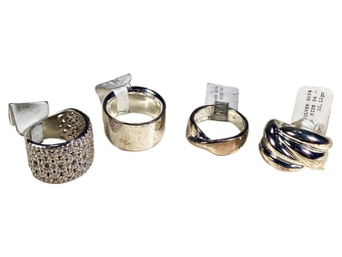 4 Murat, Paris Sterling 925 Rings