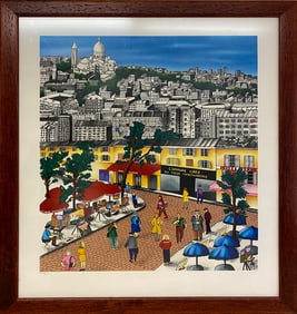 Linnea Pergola, Montmartre Serigraph 148/150