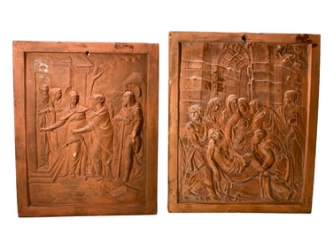 Usine a Vapeur, PL Lartigue Terracotta Plaques