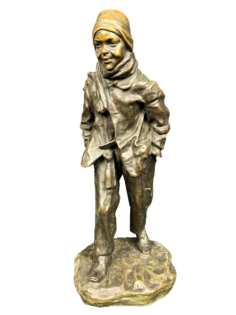 Jose CARDONA (1878-1923) Spanish bronze sculpture: Jose CARDONA (1878-1923) Spanish bronze sculpture. 14 7/8 x 6 3/8 x 6 7/8 in. Local Pick up call one day before to make an appointment. TO SHIP THIS ITEM IN USA OR INTERNATIONAL, PLEASE CONTACT THE SH