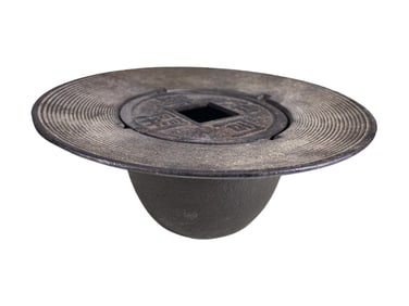 Antique Japanese Iron Incense Burner