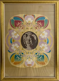 Peter Max Marylin Monroe Offset Litograph Poster