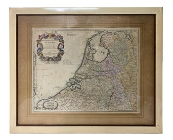 Map of the United Provinces of the Netherlands, 1798 Print