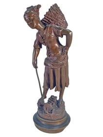 Emile LAPORTE (1858-1907) French Bronze Statue