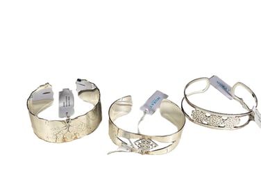 3 Murat, Paris Sterling 925 Bangle Bracelet