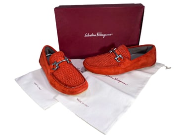 Salvatore Ferragamo Parigi 16 Flame Red number 8