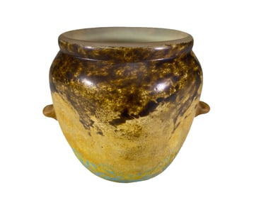 Daum Nancy, France Small Glass Vase