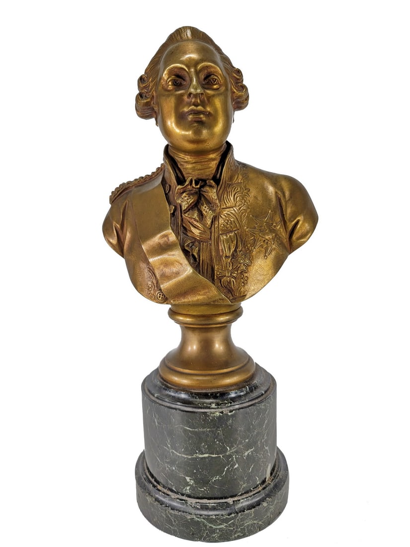 Jean Antoine HOUDON (1741-1828) French Bronze Bust (1 of 6)