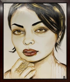 Emma Sheldrake Acylic on Canvas Painting