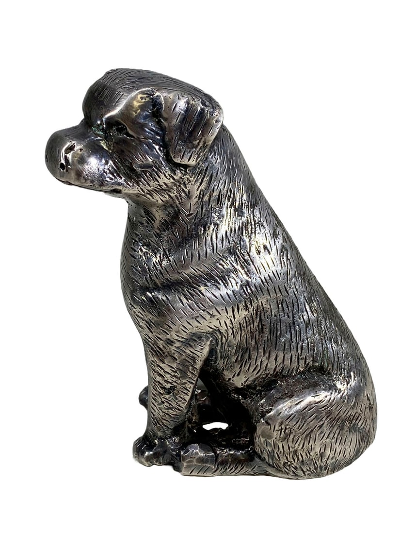 Dod Miniature Silverplated Sculpture (1 of 4)